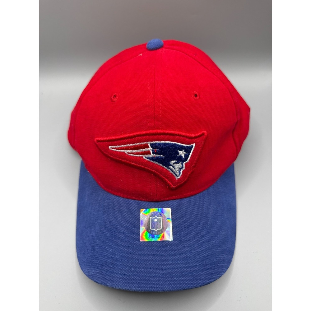 Vintage 90s New England Patriots Starter Pro Line Snapback Hat NFL Red Blue NEW - Picture 4 of 9